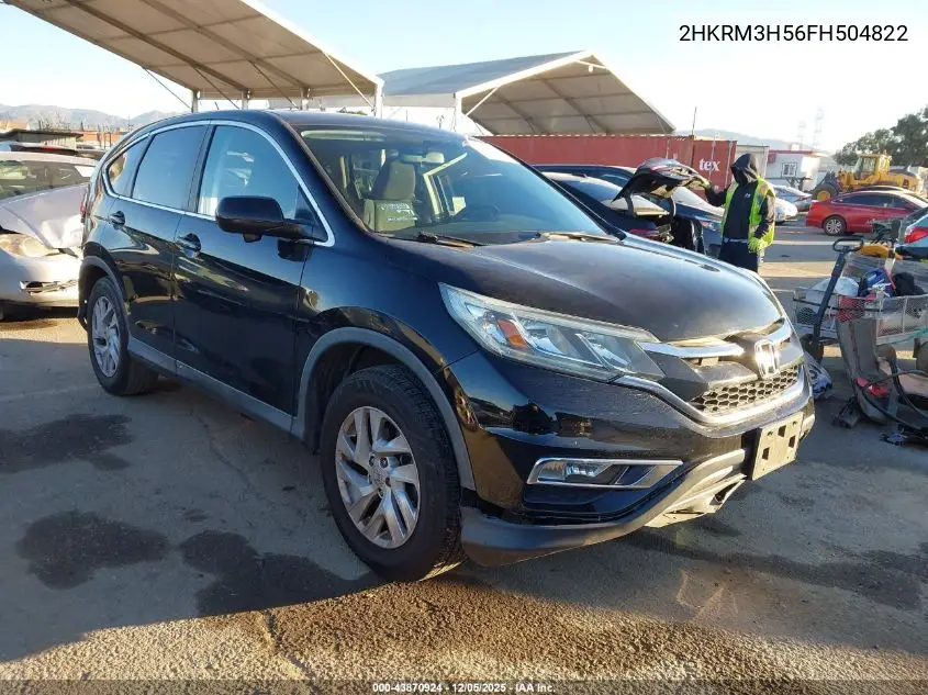 2HKRM3H56FH504822 2015 Honda Cr-V Ex