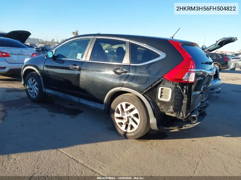 2HKRM3H56FH504822 2015 Honda Cr-V Ex