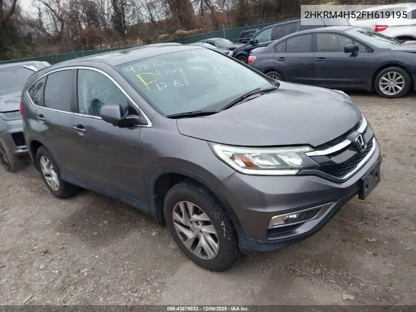 2HKRM4H52FH619195 2015 Honda Cr-V Ex