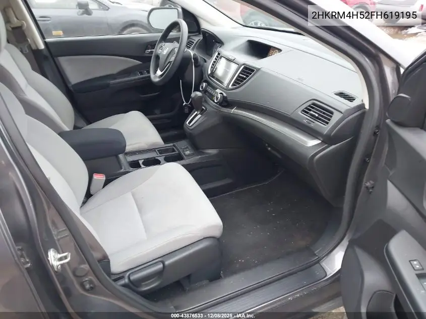 2HKRM4H52FH619195 2015 Honda Cr-V Ex