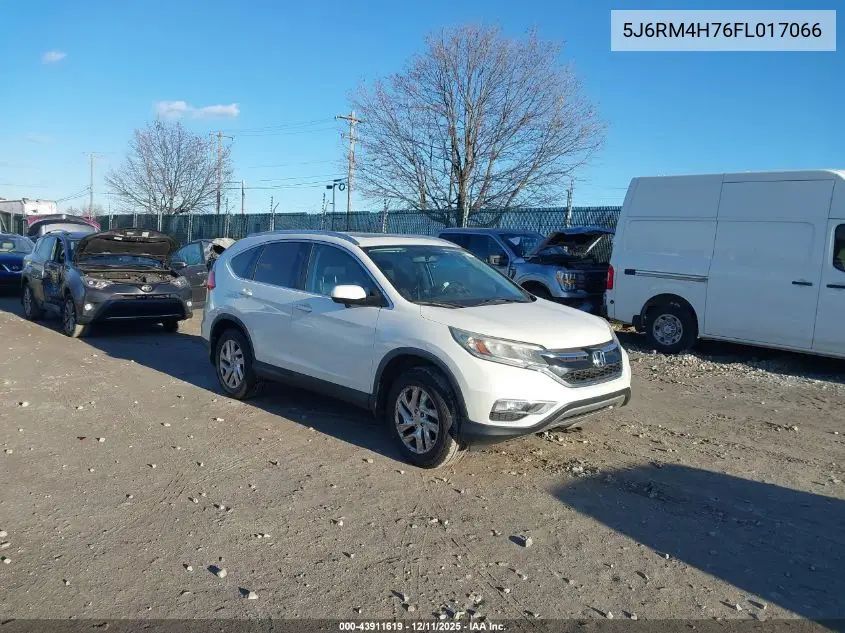 5J6RM4H76FL017066 2015 Honda Cr-V Ex-L
