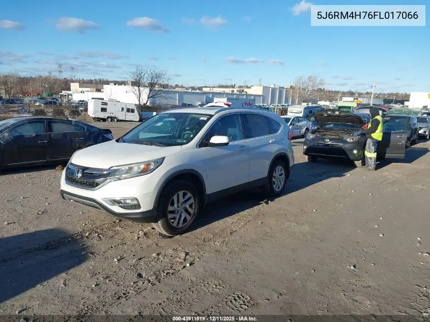 5J6RM4H76FL017066 2015 Honda Cr-V Ex-L