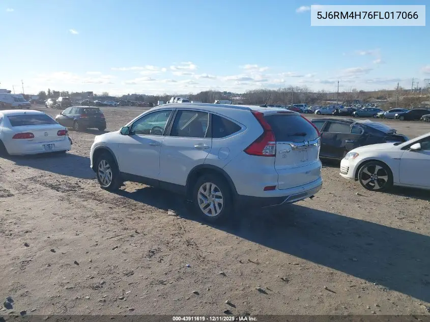 5J6RM4H76FL017066 2015 Honda Cr-V Ex-L