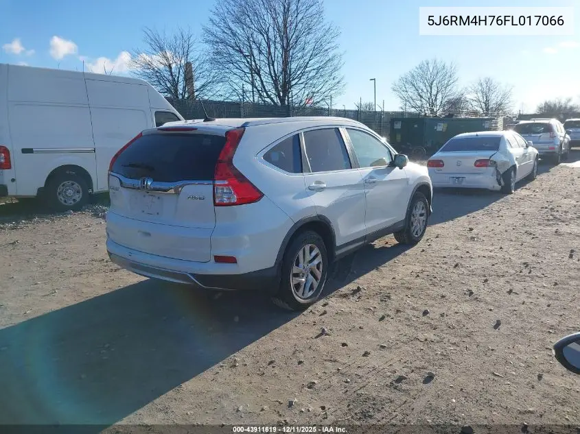 5J6RM4H76FL017066 2015 Honda Cr-V Ex-L