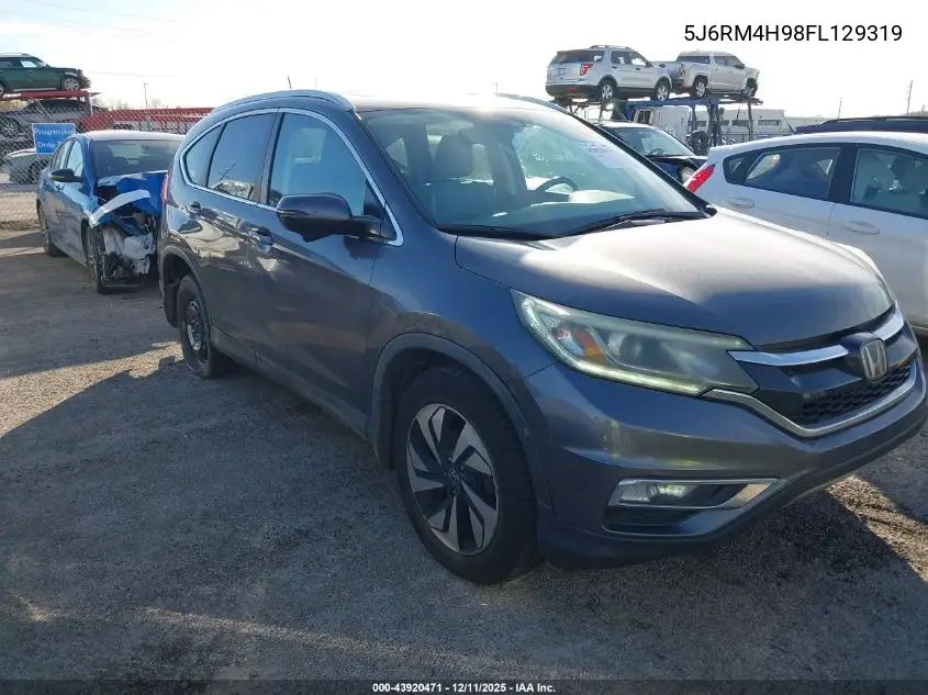 5J6RM4H98FL129319 2015 Honda Cr-V Touring