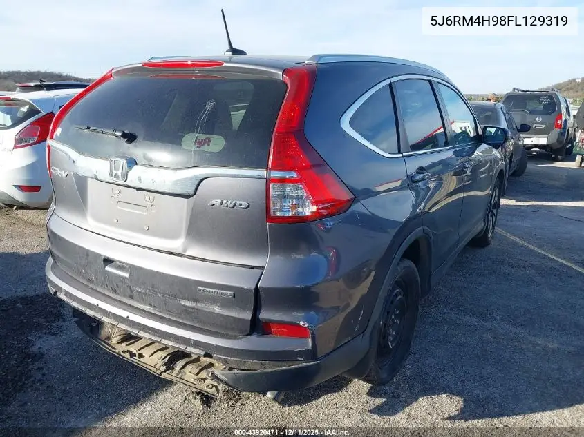5J6RM4H98FL129319 2015 Honda Cr-V Touring