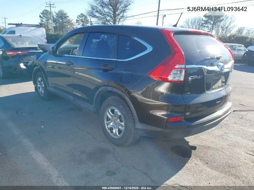 5J6RM4H34FL093642 2015 Honda Cr-V Lx