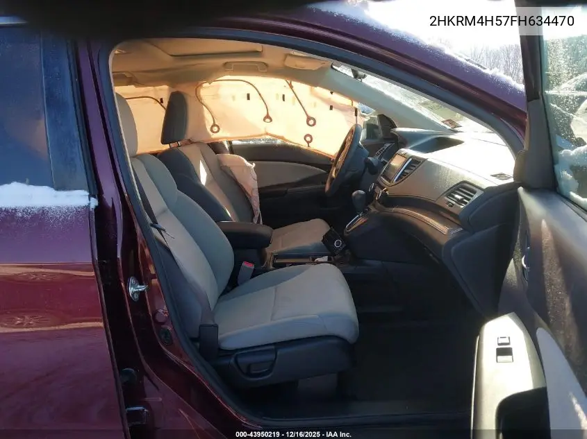 2HKRM4H57FH634470 2015 Honda Cr-V Ex