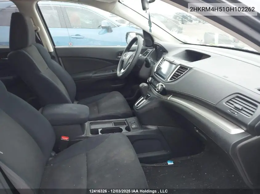 2HKRM4H51GH102262 2016 Honda Cr-V Ex