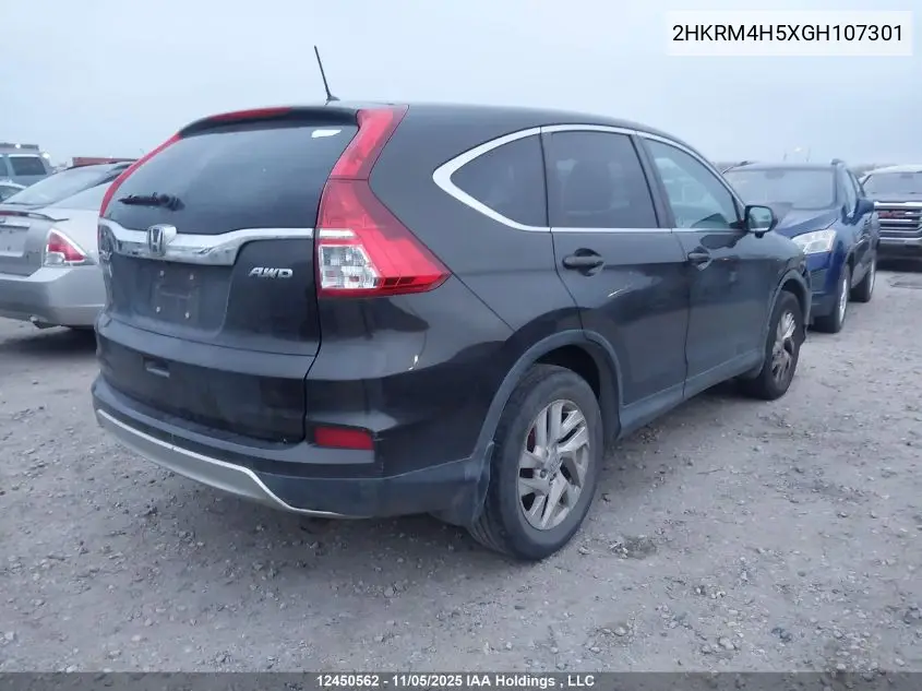 2HKRM4H5XGH107301 2016 Honda Cr-V Ex