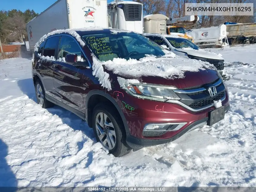 2HKRM4H4XGH116295 2016 Honda Cr-V Se