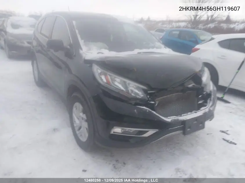 2HKRM4H56GH119607 2016 Honda Cr-V Ex