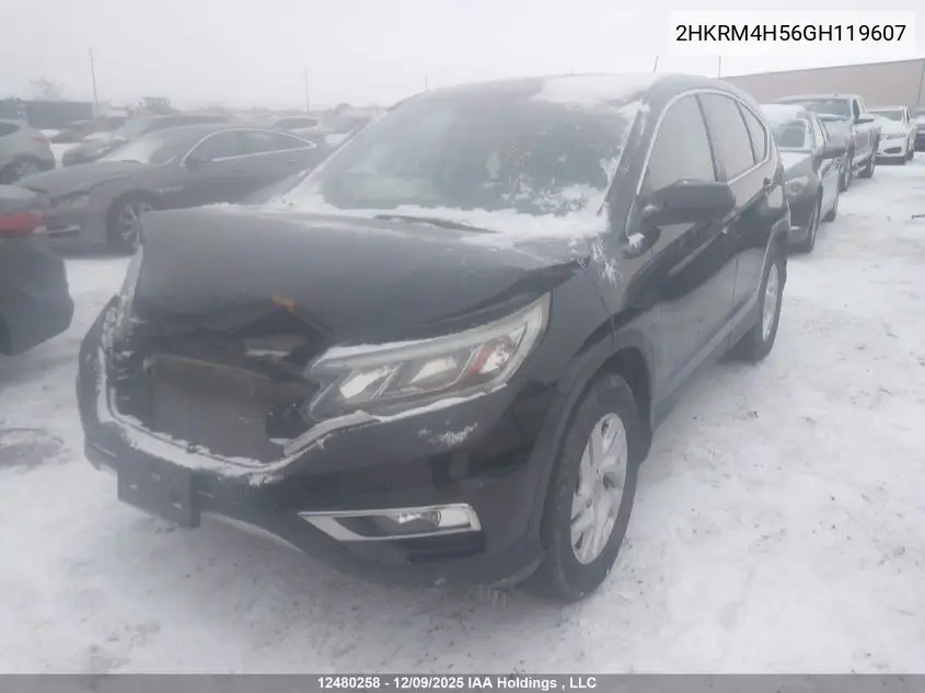 2HKRM4H56GH119607 2016 Honda Cr-V Ex