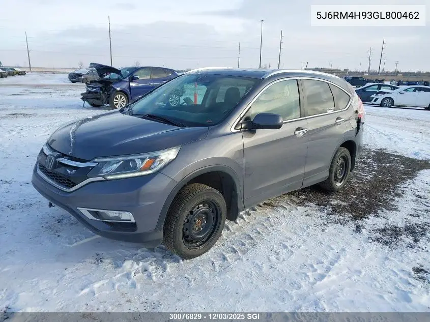 5J6RM4H93GL800462 2016 Honda Cr-V Touring