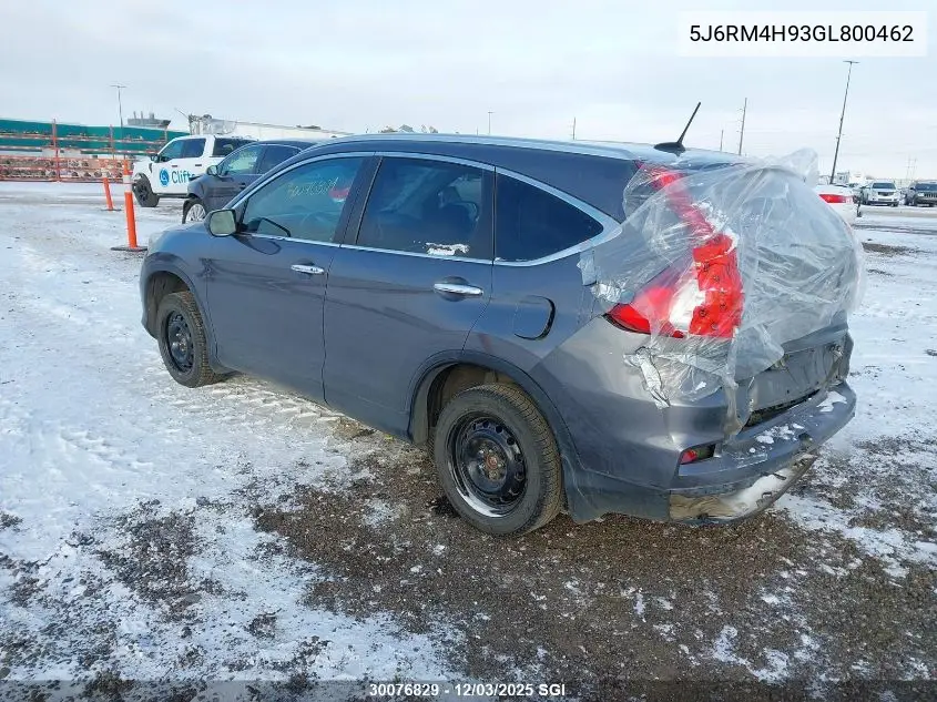 5J6RM4H93GL800462 2016 Honda Cr-V Touring