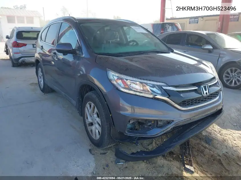 2HKRM3H70GH523496 2016 Honda Cr-V Ex-L