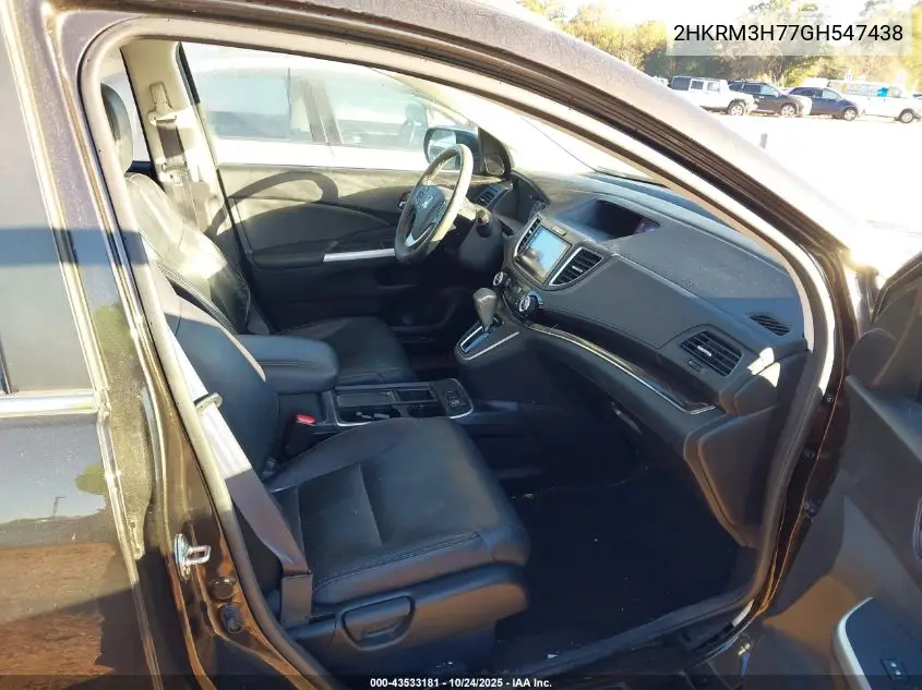 2HKRM3H77GH547438 2016 Honda Cr-V Ex-L