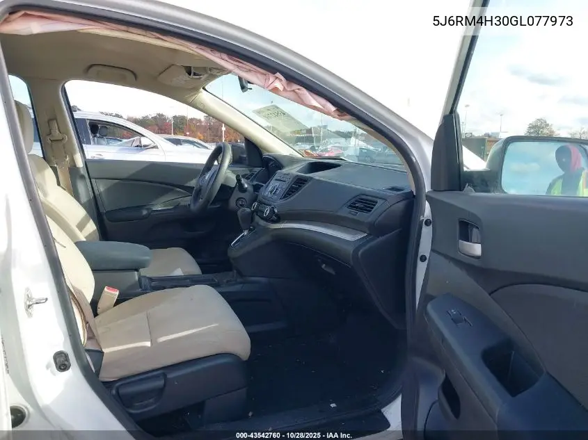 5J6RM4H30GL077973 2016 Honda Cr-V Lx