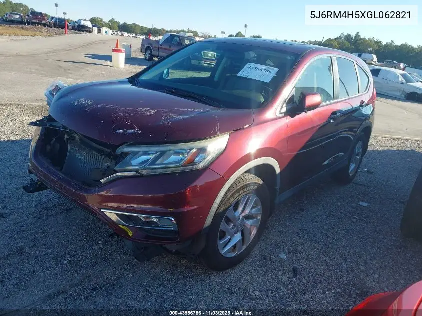 5J6RM4H5XGL062821 2016 Honda Cr-V Ex