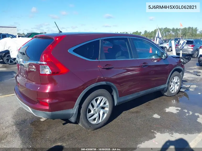 5J6RM4H5XGL062821 2016 Honda Cr-V Ex