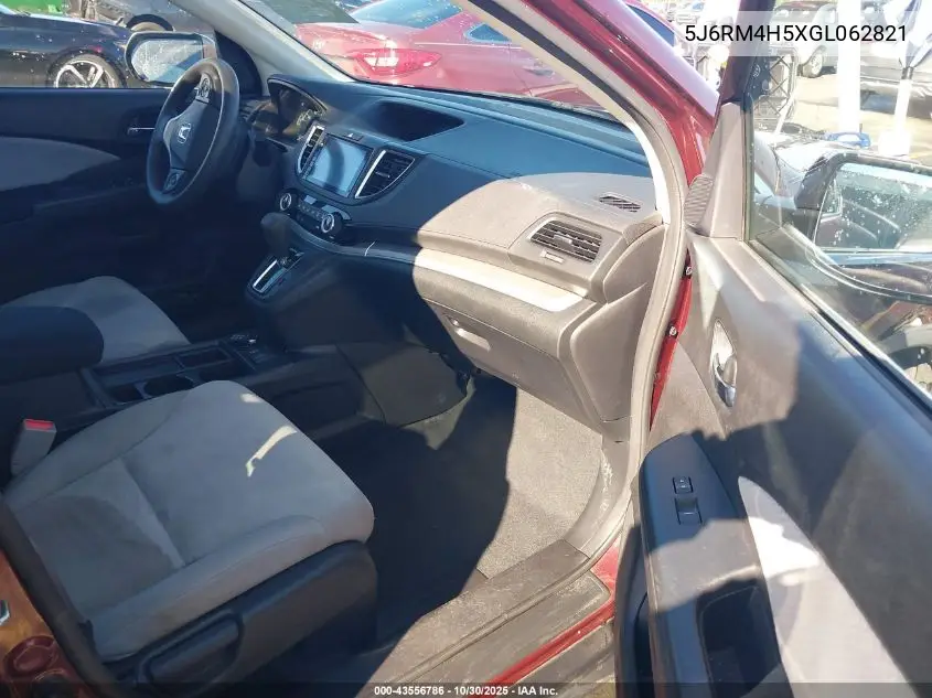5J6RM4H5XGL062821 2016 Honda Cr-V Ex