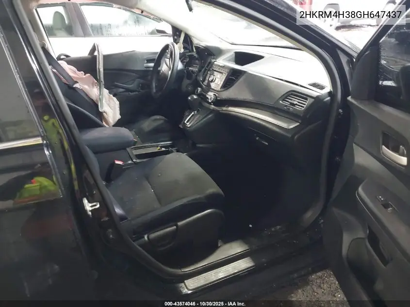 2HKRM4H38GH647437 2016 Honda Cr-V Lx