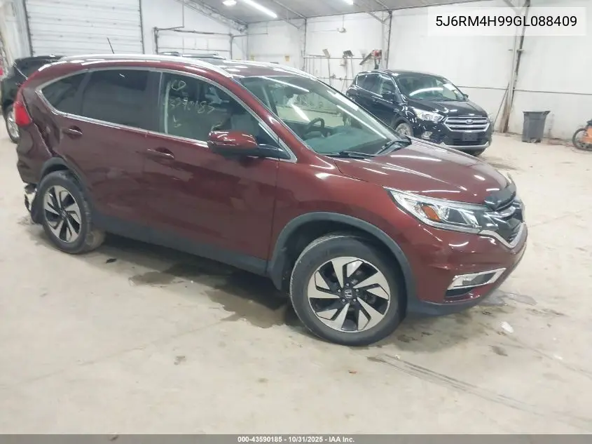 5J6RM4H99GL088409 2016 Honda Cr-V Touring