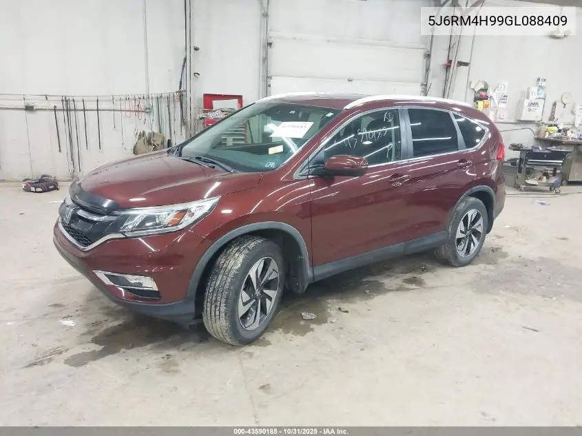 5J6RM4H99GL088409 2016 Honda Cr-V Touring