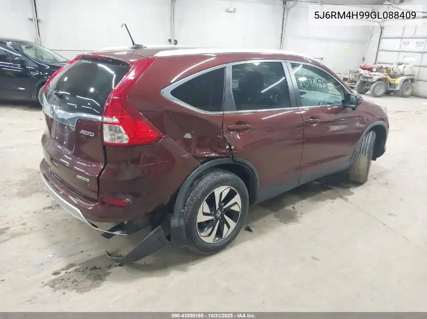 5J6RM4H99GL088409 2016 Honda Cr-V Touring