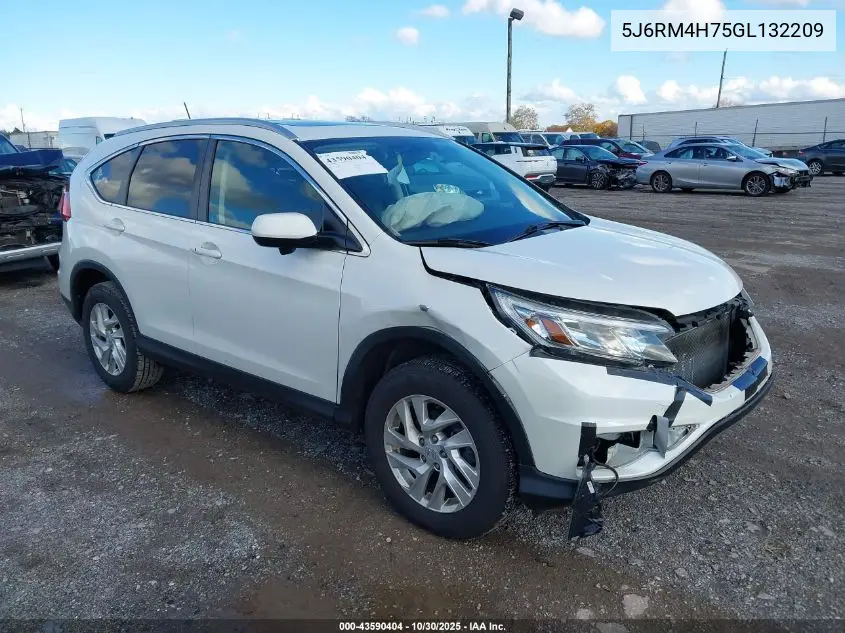 5J6RM4H75GL132209 2016 Honda Cr-V Ex-L