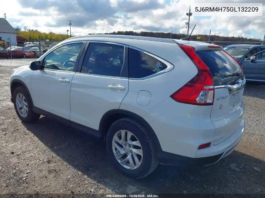 5J6RM4H75GL132209 2016 Honda Cr-V Ex-L