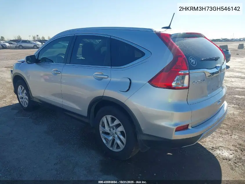 2HKRM3H73GH546142 2016 Honda Cr-V Ex-L