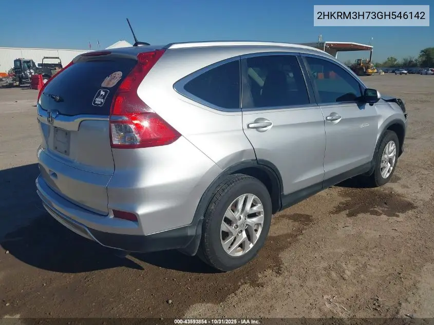 2HKRM3H73GH546142 2016 Honda Cr-V Ex-L