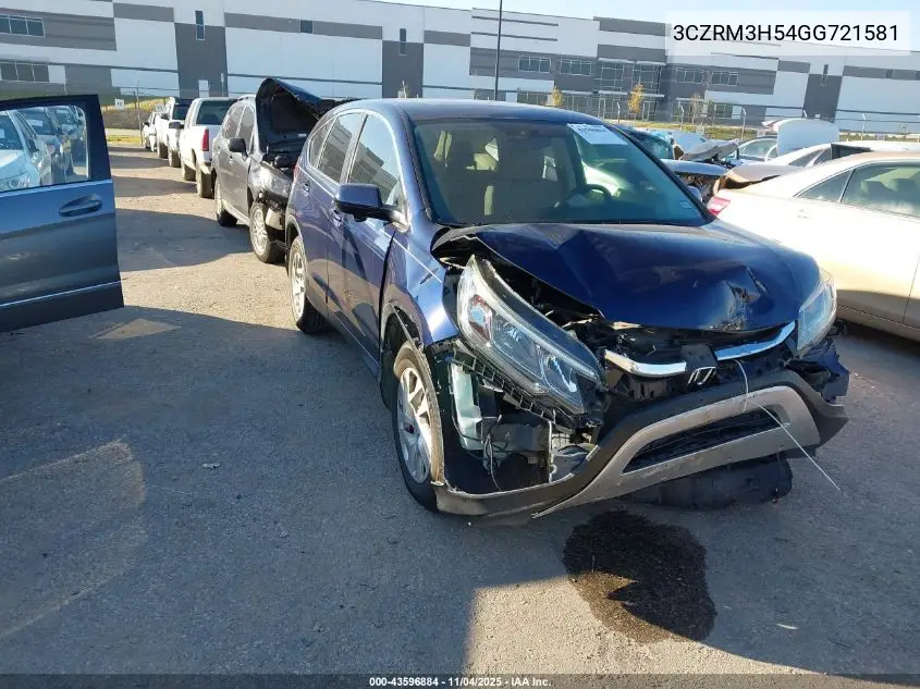 3CZRM3H54GG721581 2016 Honda Cr-V Ex
