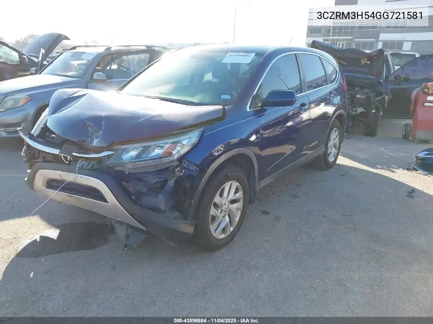 3CZRM3H54GG721581 2016 Honda Cr-V Ex