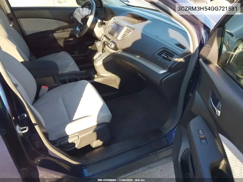 3CZRM3H54GG721581 2016 Honda Cr-V Ex