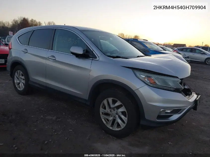 2HKRM4H54GH709904 2016 Honda Cr-V Ex