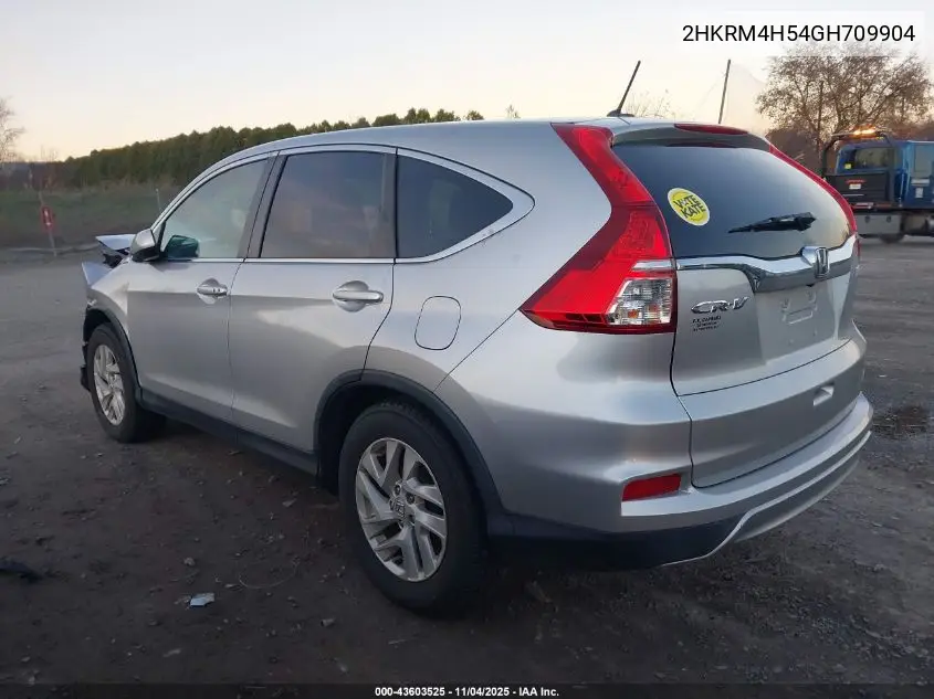 2HKRM4H54GH709904 2016 Honda Cr-V Ex
