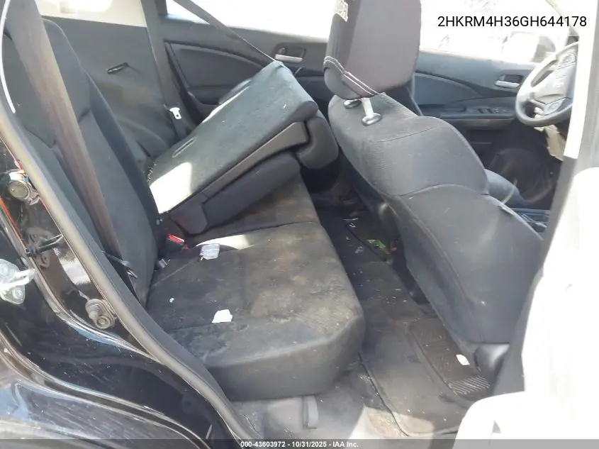 2HKRM4H36GH644178 2016 Honda Cr-V Lx