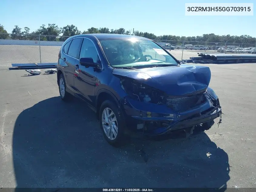 3CZRM3H55GG703915 2016 Honda Cr-V Ex