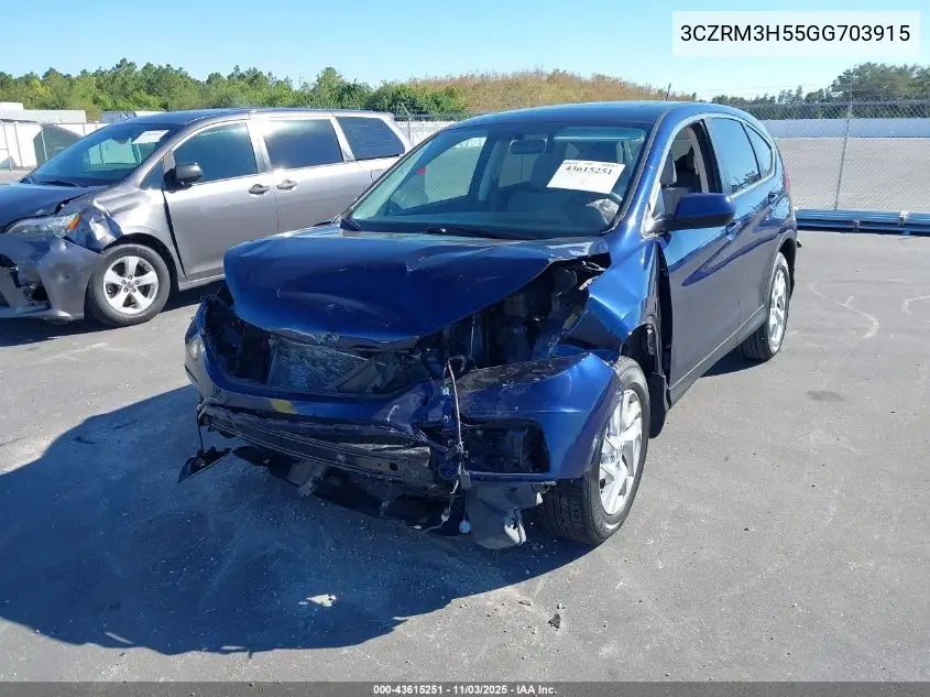 3CZRM3H55GG703915 2016 Honda Cr-V Ex