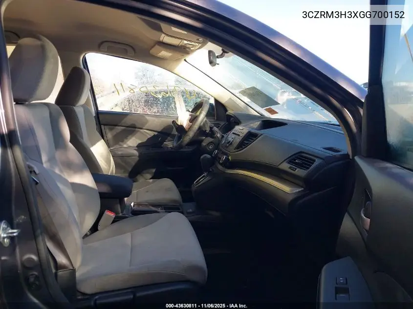 3CZRM3H3XGG700152 2016 Honda Cr-V Lx