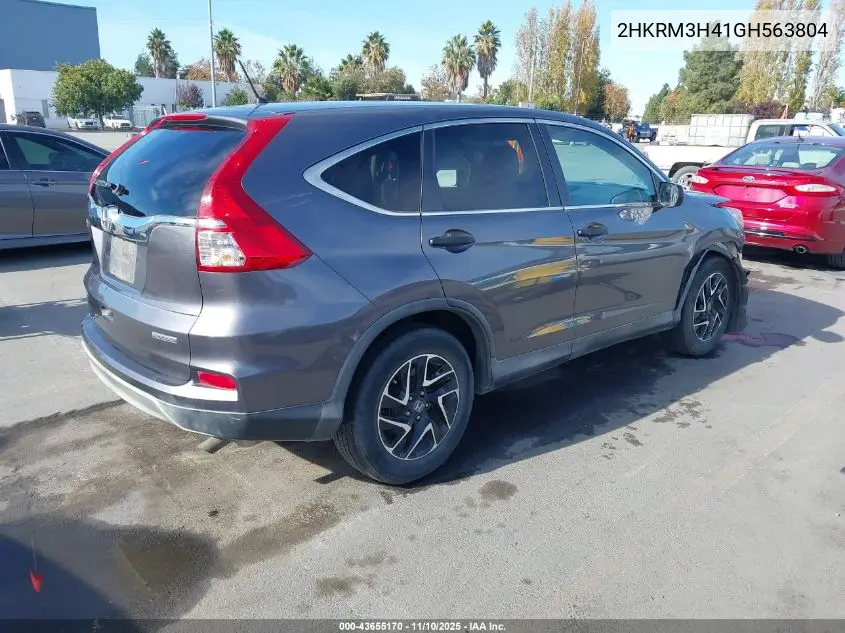 2HKRM3H41GH563804 2016 Honda Cr-V Se
