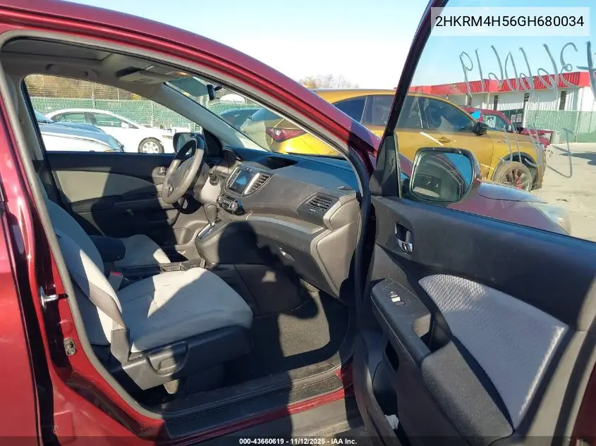 2HKRM4H56GH680034 2016 Honda Cr-V Ex