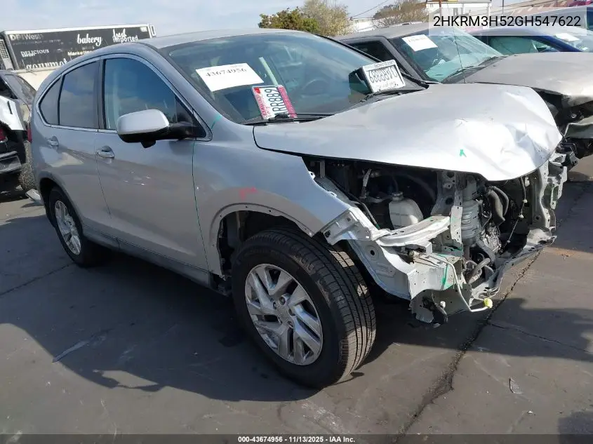 2HKRM3H52GH547622 2016 Honda Cr-V Ex