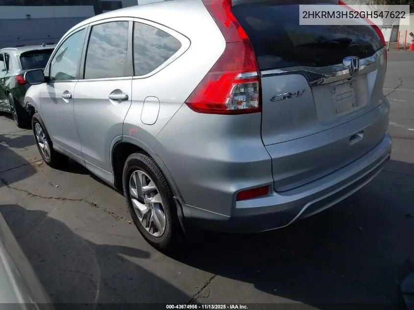 2HKRM3H52GH547622 2016 Honda Cr-V Ex