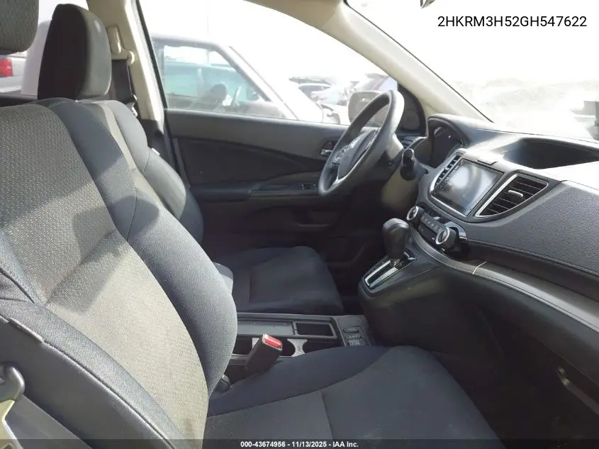 2HKRM3H52GH547622 2016 Honda Cr-V Ex