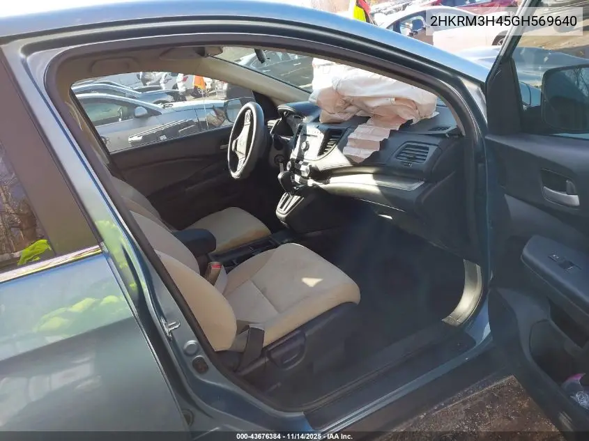 2HKRM3H45GH569640 2016 Honda Cr-V Se