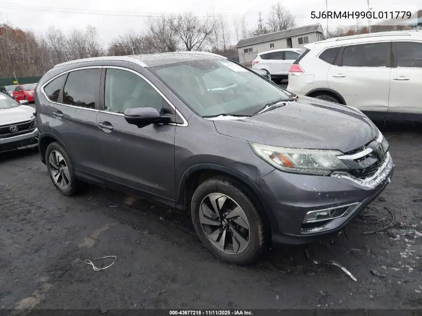 5J6RM4H99GL011779 2016 Honda Cr-V Touring