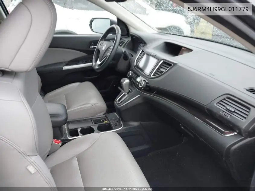 5J6RM4H99GL011779 2016 Honda Cr-V Touring